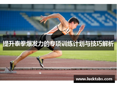 提升泰拳爆发力的专项训练计划与技巧解析